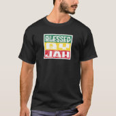 Jah Bless Rasta Raggae Ragga Roots God Rasta T-Shirt (Vorderseite)