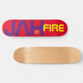 JAH FIRE OFFIZIELL Skateboard (Horizontal)