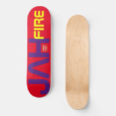 JAH FIRE OFFIZIELL Skateboard (Vorderseite)