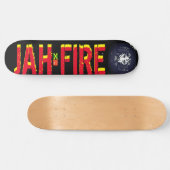 JAH FIRE Skateboard (Horizontal)