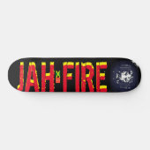 JAH FIRE Skateboard (Horizontal)