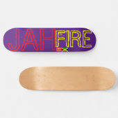 JAH FIRE SKATEBOARD / JMT USA Skateboard (Horizontal)