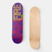 JAH FIRE SKATEBOARD / JMT USA Skateboard (Vorderseite)
