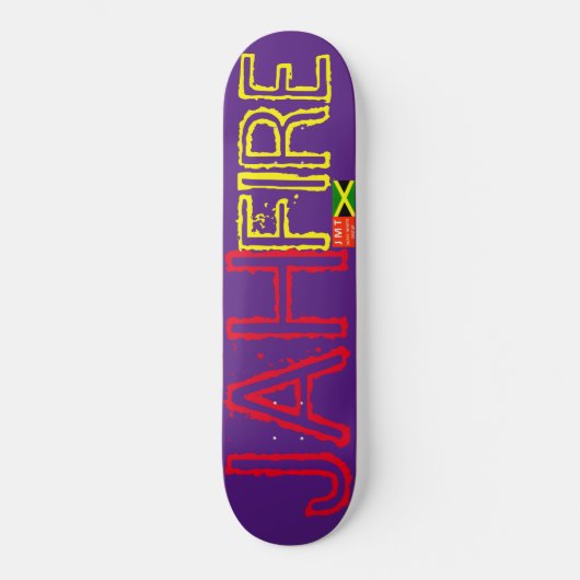 JAH FIRE SKATEBOARD / JMT USA Skateboard (Vorderseite)