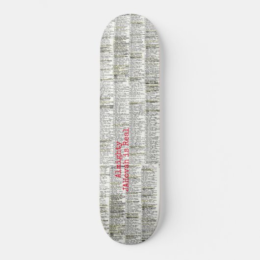 JAH IST WIRKLICH /JMT SKATEBOARDS (Vorderseite)