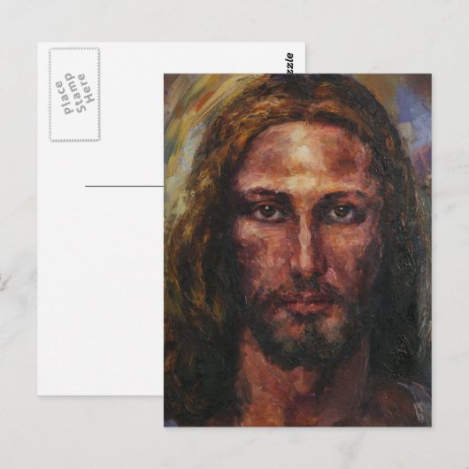 JAH JESUS POSTKARTE (Vorne/Hinten)