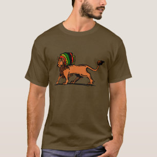 Jah King Rasta Lion T-Shirt