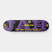 JAH KNOW STAR JMT 7 3/4" Skateboard Deck (Horizontal)