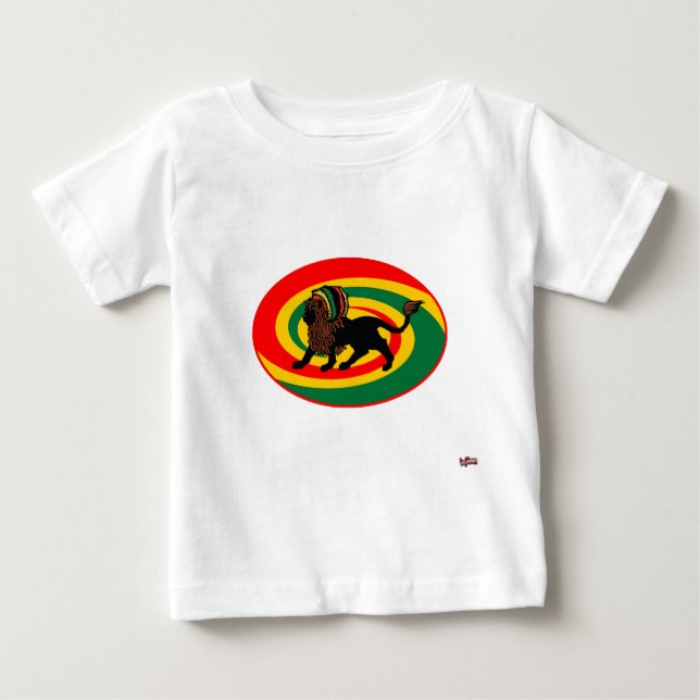 Jah König Custom Baby T-shirt (Vorderseite)