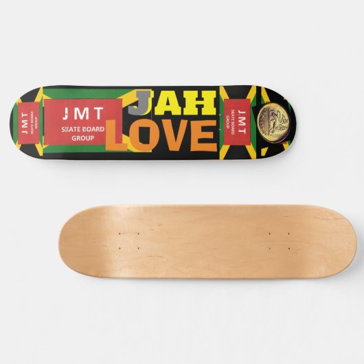 JAH LIEBE JMT Skateboard (Horizontal)