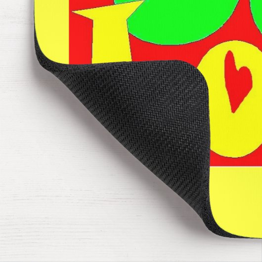 Jah Liebe Mousepad (Ecke)