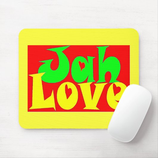Jah Liebe Mousepad (Mit Mouse)
