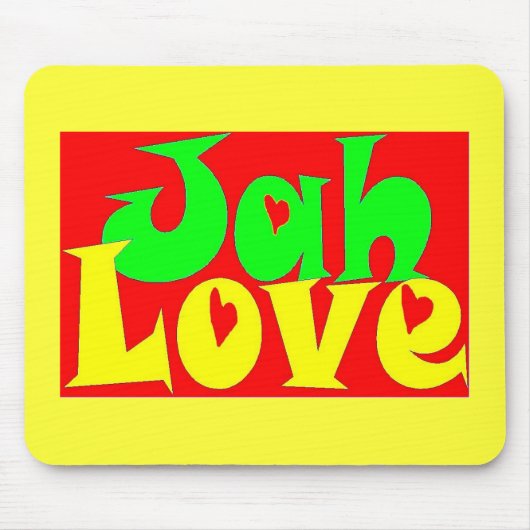 Jah Liebe Mousepad (Vorne)