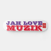 JAH LIEBE MUZIK Skateboard (Horizontal)