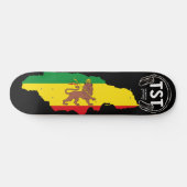 JAH LION Skateboard (Horizontal)