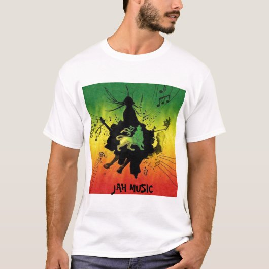 JAH MUSIK T-Shirt (Vorderseite)