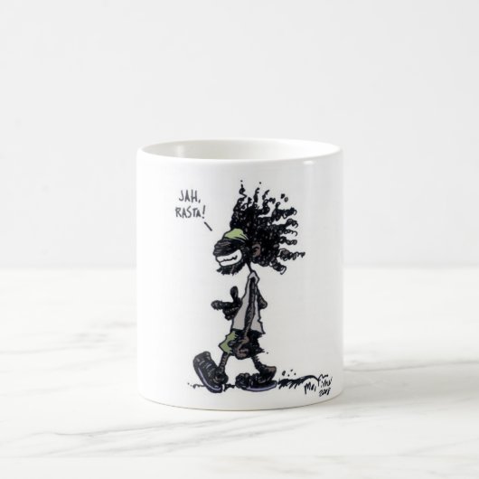 Jah Rasta Frühstück Kaffeetasse (Mittel)