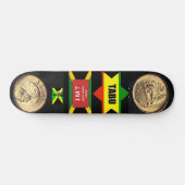 JAH RASTA Skateboard (Horizontal)