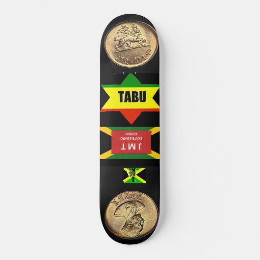 JAH RASTA Skateboard (Vorderseite)