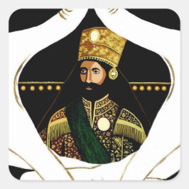 Jah Rastafara Haile Sleassie Blessed Love Sticker