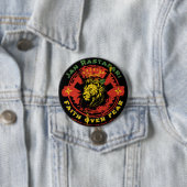 Jah Rastafari Button (Beispiel)