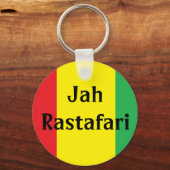Jah Rastafari Design Rasta Schlüsselanhänger (Vorderseite)
