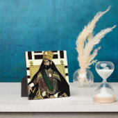 Jah Rastafari Haile Selassie HIM Rasta Fotoplatte (InSitu)