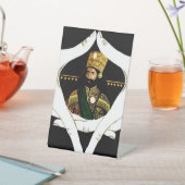 Jah Rastafari Haile Selassie Rasta Livity Roots Sockelschild (In SItu)