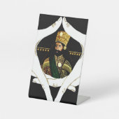 Jah Rastafari Haile Selassie Rasta Livity Roots Sockelschild (Vorderseite)