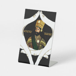 Jah Rastafari Haile Selassie Rasta Livity Roots Sockelschild