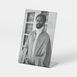 Jah Rastafari Haile Selassie Rasta Roots Sockelschild