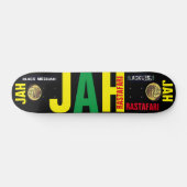 JAH RASTAFARI JMT 7 3/4" Skateboard Deck (Horizontal)