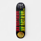 JAH RASTAFARI JMT 7 3/4" Skateboard Deck (Vorne)