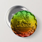 Jah Rastafari Lion von Judah Buttons (Vorne & Hinten)