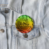 Jah Rastafari Lion von Judah Buttons (Beispiel)
