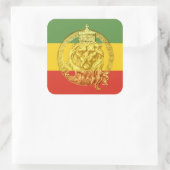 Jah Rastafari Lion von Judah Sticker (Tasche)
