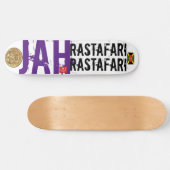 JAH RASTAFARI Skateboard (Horizontal)