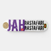 JAH RASTAFARI Skateboard (Horizontal)