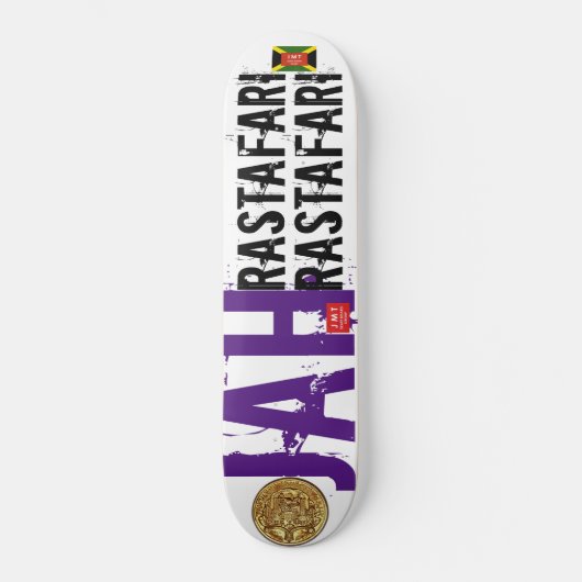 JAH RASTAFARI Skateboard (Vorderseite)
