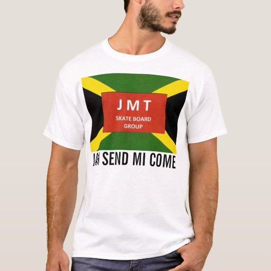 JAH SEND MI KOMMT. Männer Basic T-Shirt (Vorderseite)