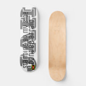 JAH STEHEND VON MEINER SEITE SKATEBOARD (Vorderseite)