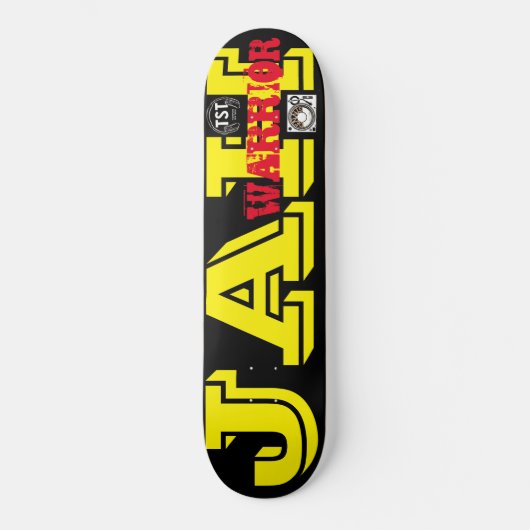 JAH WARRIOR / TST Skateboard (Vorderseite)
