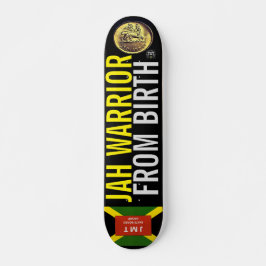JAH WARRIOR VOM GEBURTSJMT Skateboard, 7¾" Deck Skateboard