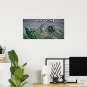 JAH WATCH ÜBER I POSTER (Heimbüro)