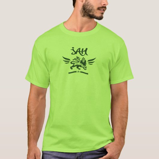 Jah Zion Reggae-Shirt T-Shirt (Vorderseite)
