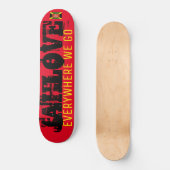 JAHLOVE Skateboard (Vorderseite)