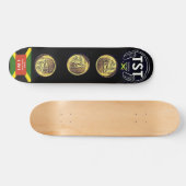 JAHMAICA JAHMAICA ! JMT Skateboard, 7¾ Zoll Deck Skateboard (Horizontal)
