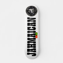 JAHMAICAN Skateboard, 7 ¾ Zoll Deck