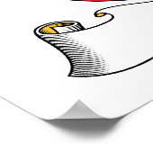 Jahn Familienwappen Poster (Ecke)