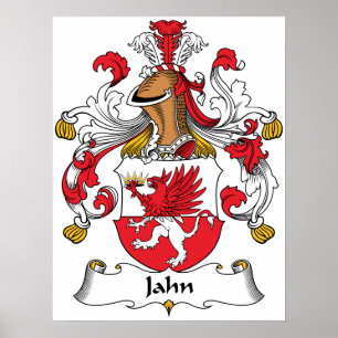 Jahn Familienwappen Poster